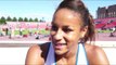 Aurelie Chaboudez (FRA) after the Qualification of the 400m Hurdles, Tampere 2013