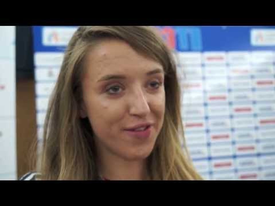 Pre-competition interview with Emilia Gorecka (GBR) at Rieti 2013