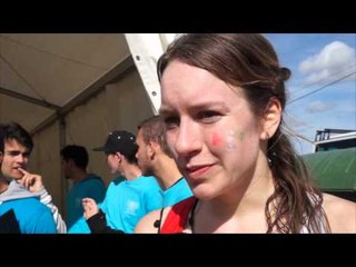 Stephanie Twell (GBR) after the ECCC, Albufeira 2014