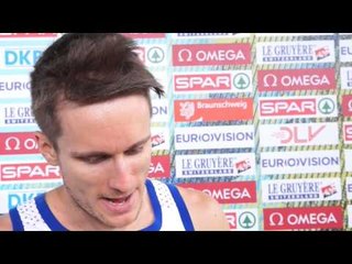 Richard Yates (GBR) after the 400mh