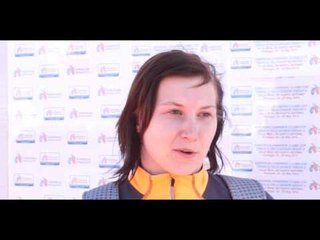 Tereza Kralova (CZE) after winning Hammer Throw