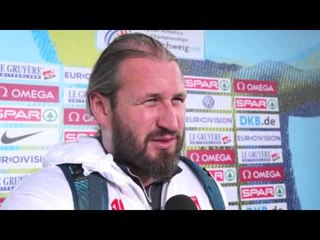 Tomasz Majewski (POL) after 2nd place in Shot Put