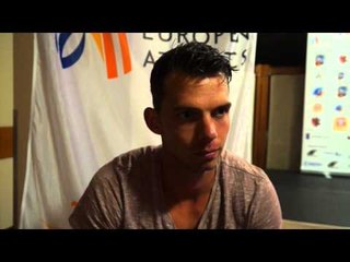 Eelco Sintnicolaas (NED) after winning the ECCE Torun