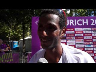Yared Shegumo (POL), Silver Medal Winner Marathon Men