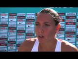 Allina Talay (BLR) after winning 100mh