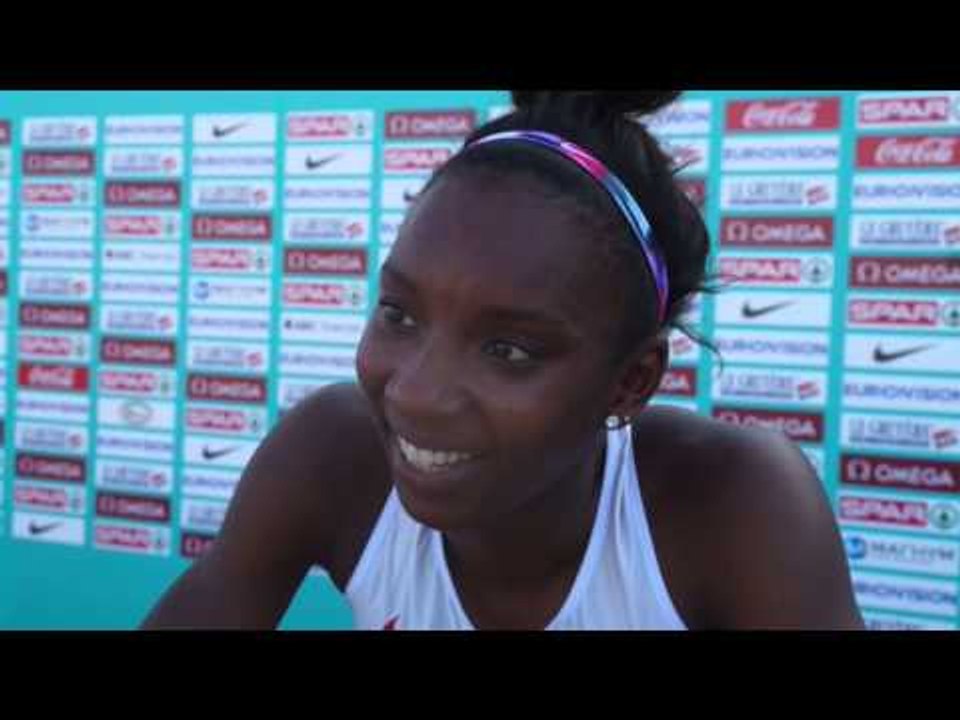 Bianca Williams (GBR) after the 200m