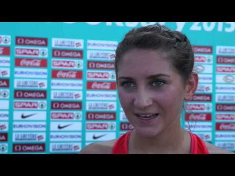 Gesa Krause (GER) after winning Steeple Chase