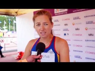 Bianca Răzor (ROU) after PB in heats 400m