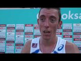 Yoann Kowal (FRA) after Steeple Chase