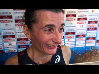 Christelle Daunay (FRA) after the senior race women