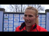 Christin Hussong (GER) after winning Javelin Throw