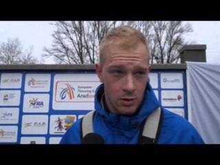 Karl Koha (EST) after 3rd place U23 Shot Put