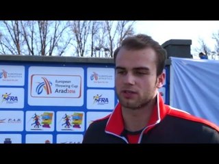 Julian Weber (GER) after winning Javelin Throw U23