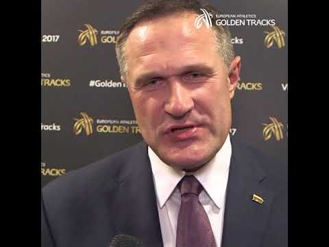 2017 European Athletics Golden Tracks award night - Virgilijus Alekna
