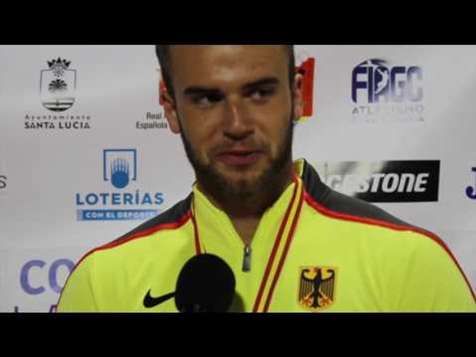 Julian Weber had a great win at the European Throwing Cup in Las Palmas