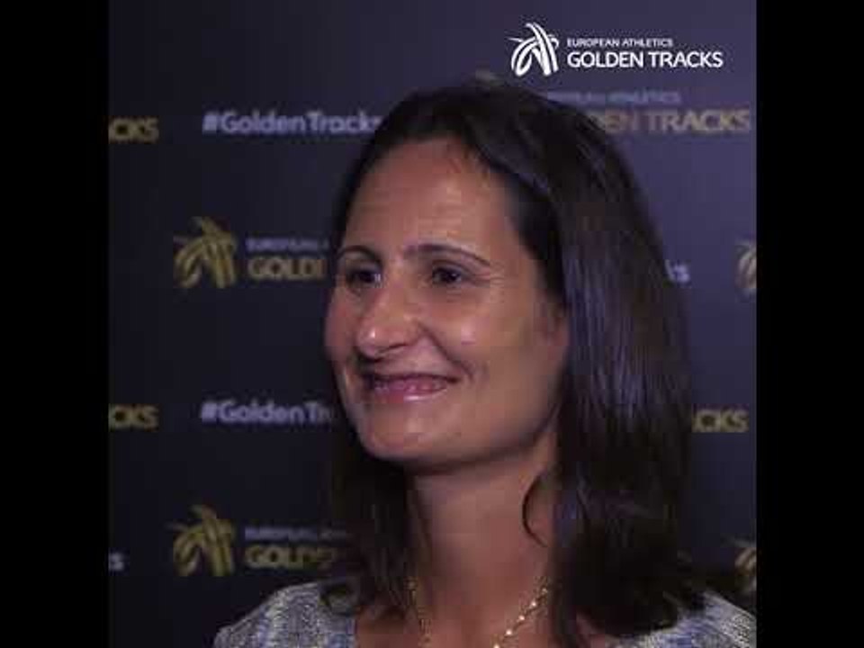 2017 European Athletics Golden Tracks award night - Ines Henriques