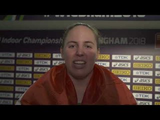 2018 world indoor champion Anita Marton loving #TheMoment
