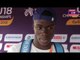 Dominic Ogbechie after qualification in the high jump