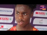 Raphael Boujo (NED) after 100m semi finals