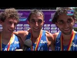 Italians after a clean sweep in the men's race at the 2018 European Mountain Running Championships