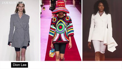 شورت السيكليست صيحة اجتاحت الموضة  من جديد والنجمات لا يتوقّفن عن اعتمادها