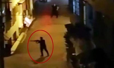 Cinayetle biten dehşet anları kamerada