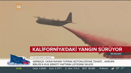 Kaliforniya'da kontrol altına alınamayan yangınlar devam ediyor