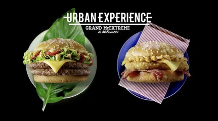 Bye Bye rutina! Llegan las Grand McExtreme de McDonalds Urban Experience