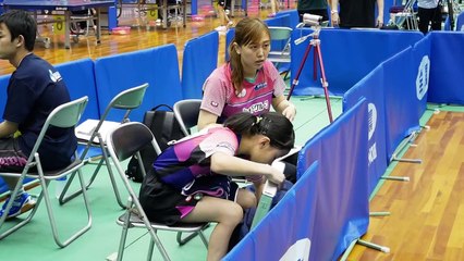 張本美和 ✖ 竹谷美涼 決勝戦！ 全日本選手権(カブ女子)2018 tv2ne1