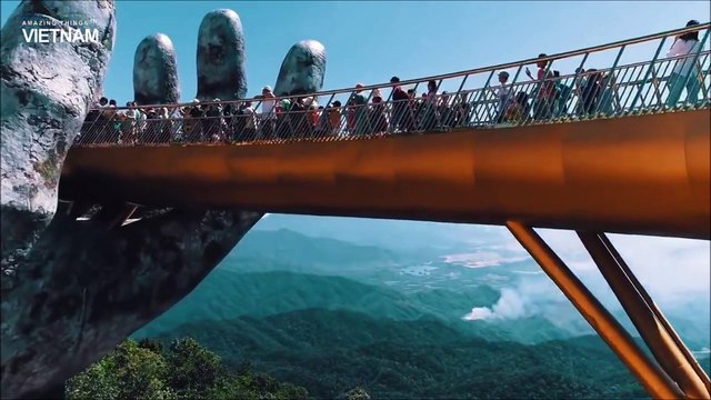 Ce nouveau pont vietnamien semble tout droit sorti du Seigneur des Anneaux