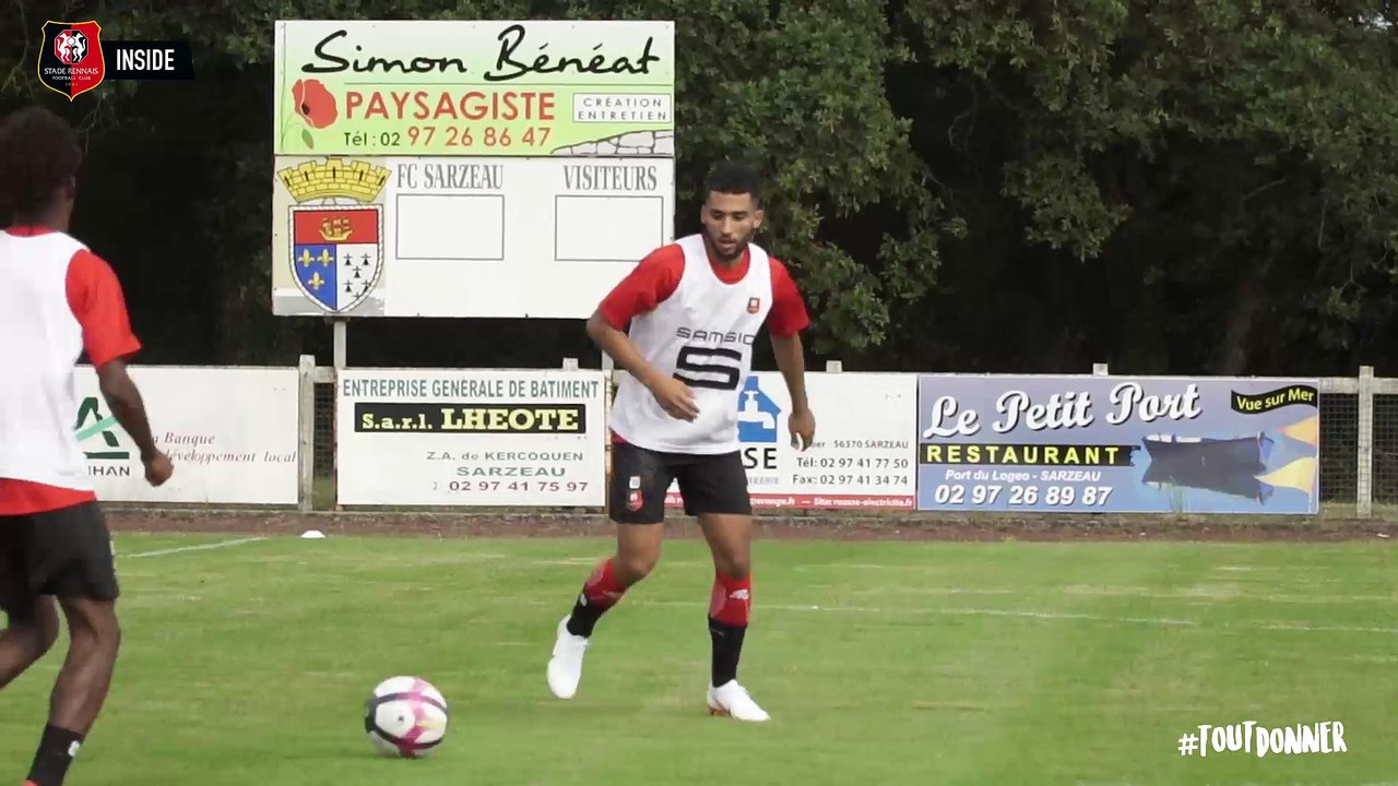 Inside premier entrainement de Rafik Guitane