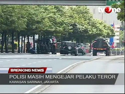 Bom Sarinah, Polisi Kejar Salah Satu Teroris di Gedung Djakarta Theater