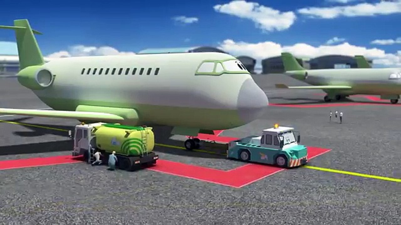 Cartoons for kids The Airport Diary Returning t...