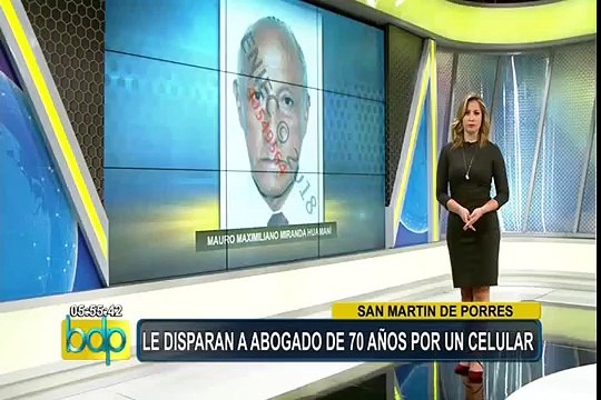 SMP: delincuentes disparan a hombre por resistirse al robo de su celular