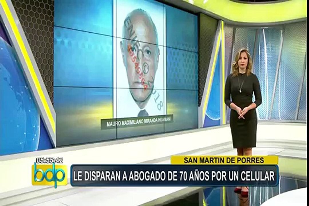 SMP: delincuentes disparan a hombre por resistirse al robo de su celular
