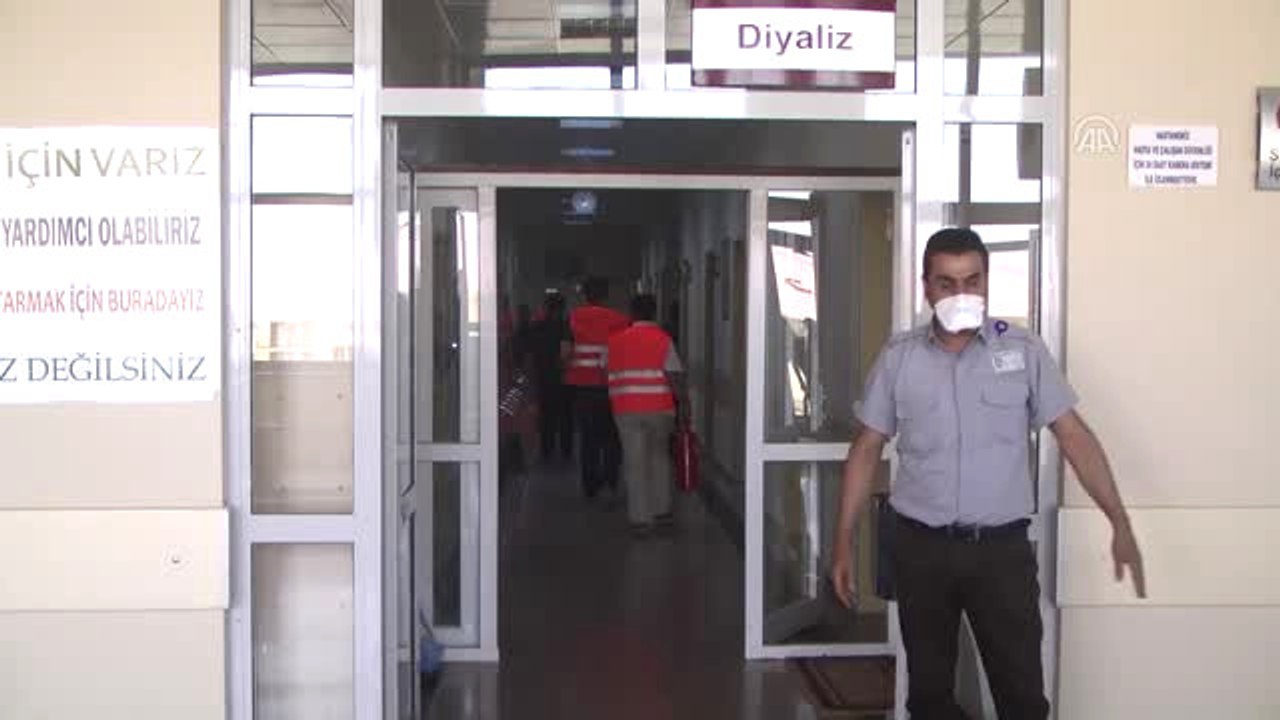 Yüksekova Devlet Hastanesinde Yangın Tatbikatı