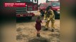 Adorable Toddler Gives Breakfast To California Firefighters Battling Carr Fire