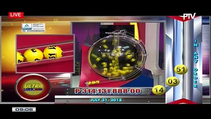 PCSO 9 PM Lotto Draw, July 31, 2018 2