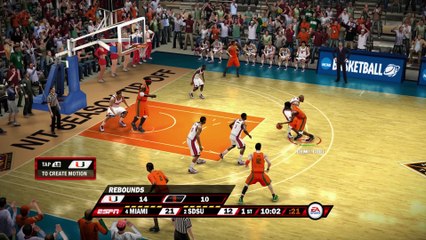 NIT Tip-Off Tournament Championship - #4 Miami vs #2 San Diego State - NCAA Basketball 10