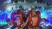 Mom Freaks Out While Riding Slingshot Ride With Daughter