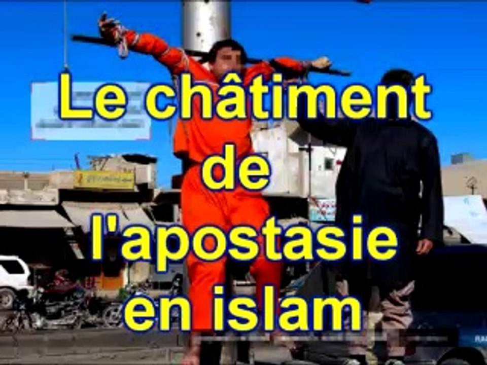 Le châtiment de l'apostasie en islam