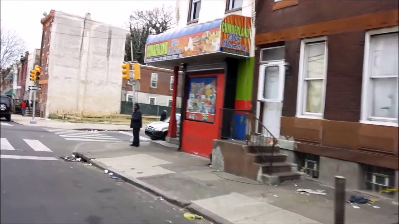 PHILADELPHIA  AMERICA'S WORST LOOKING GHETTOS