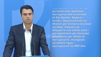 Raporti i DASH, Basha: Rama u ben shantazh investitoreve