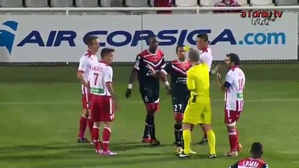 AC Ajaccio - Valenciennes FC (2-1) Résumé J12 [2014-2015]