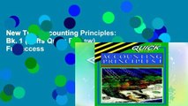 New Trial Accounting Principles: Bk. 1 (Cliffs Quick Review) Full access