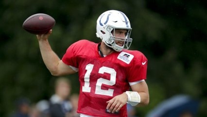 Which QB is under more pressure: Luck or Wentz?