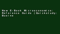 New E-Book Microeconomics: Reference Guide (Quickstudy: Business) free of charge