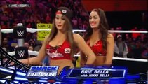 AJ Lee Vs Brie Bella ( AJ Lee dressed as Nikki Bella ) by wwe entertainment