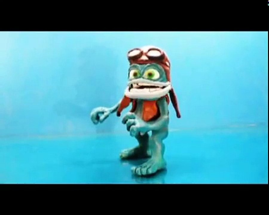Ceburashka vs. Frog (Clay Crazy Frog)