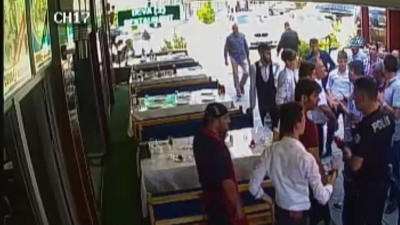 Konya'da ölümle sonuçlanan gürültü kavgası kamerada